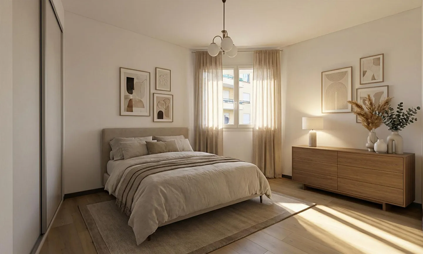 BRIGHT AND SPACIOUS 3.5 ROOMS WITH GARDEN IN VIGANELLO - Photo 6 of 9