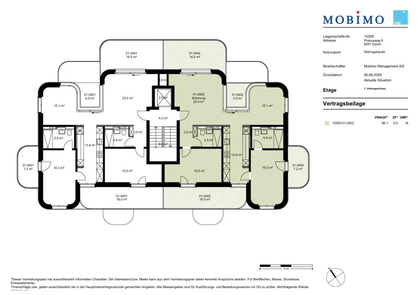 Moderne 3.5-Zimmer Wohnung - Foto 12 von 12