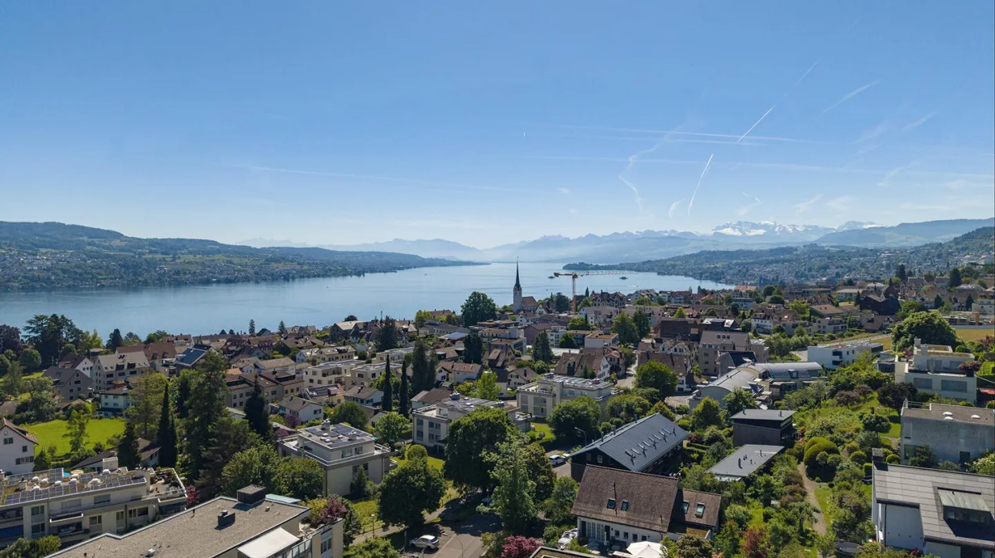 Vivere con vista panoramica sui tetti di Oberrieden - Foto 4 di 27