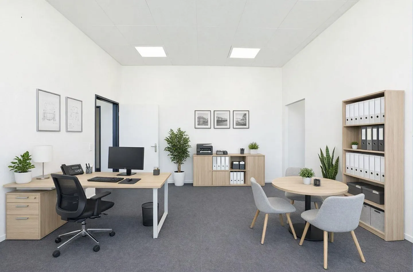 Your new business location: Bright office in Allschwil - Photo 10 of 11