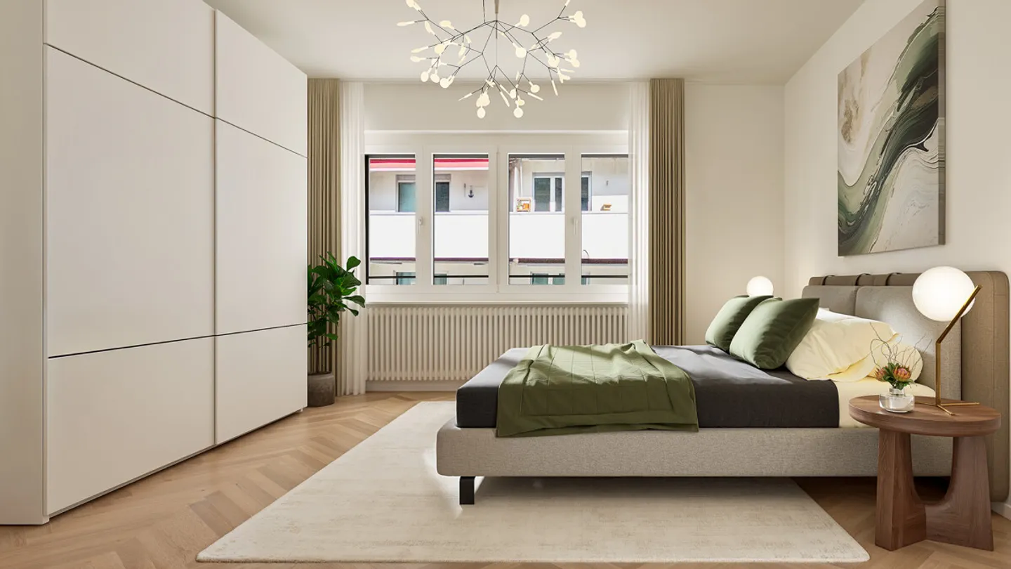 Première location : Appartements 2 pièces fraîchement rénovés et attrayants à ... - Photo 3 sur 8