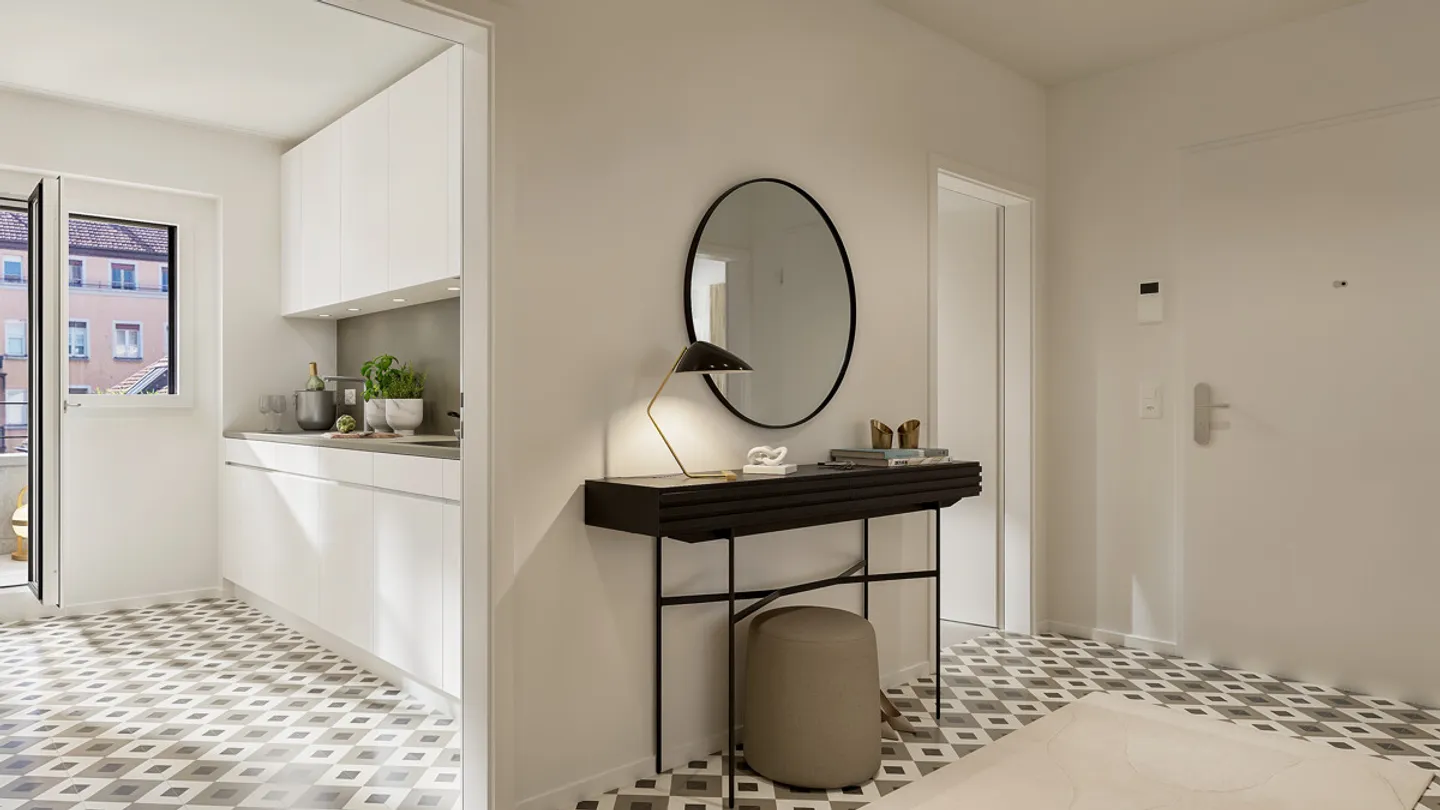 Première location : Appartements 2 pièces fraîchement rénovés et attrayants à ... - Photo 4 sur 8