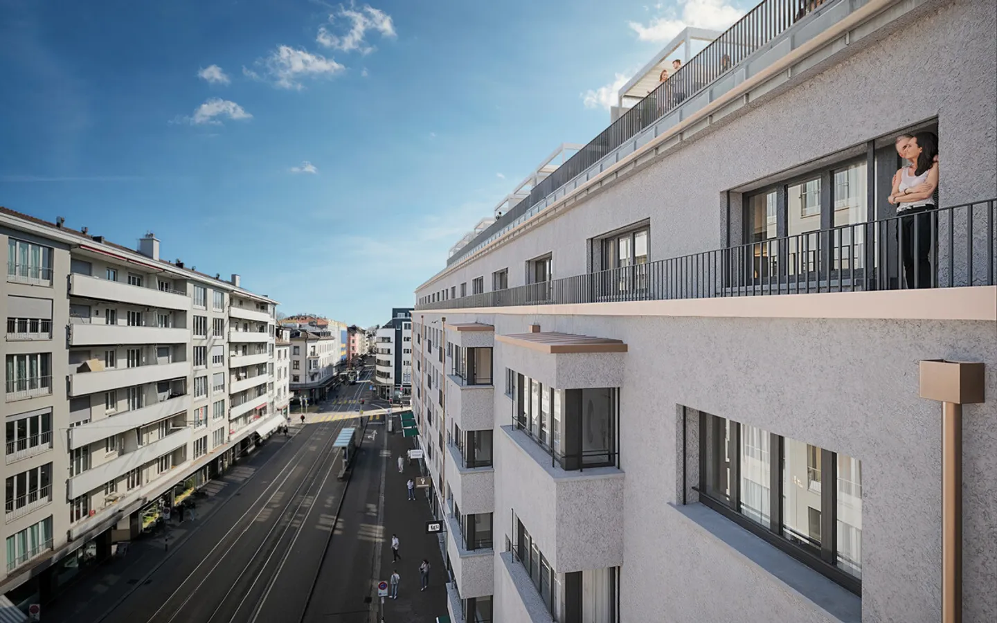 Première location : Appartements 2 pièces fraîchement rénovés et attrayants à ... - Photo 6 sur 8