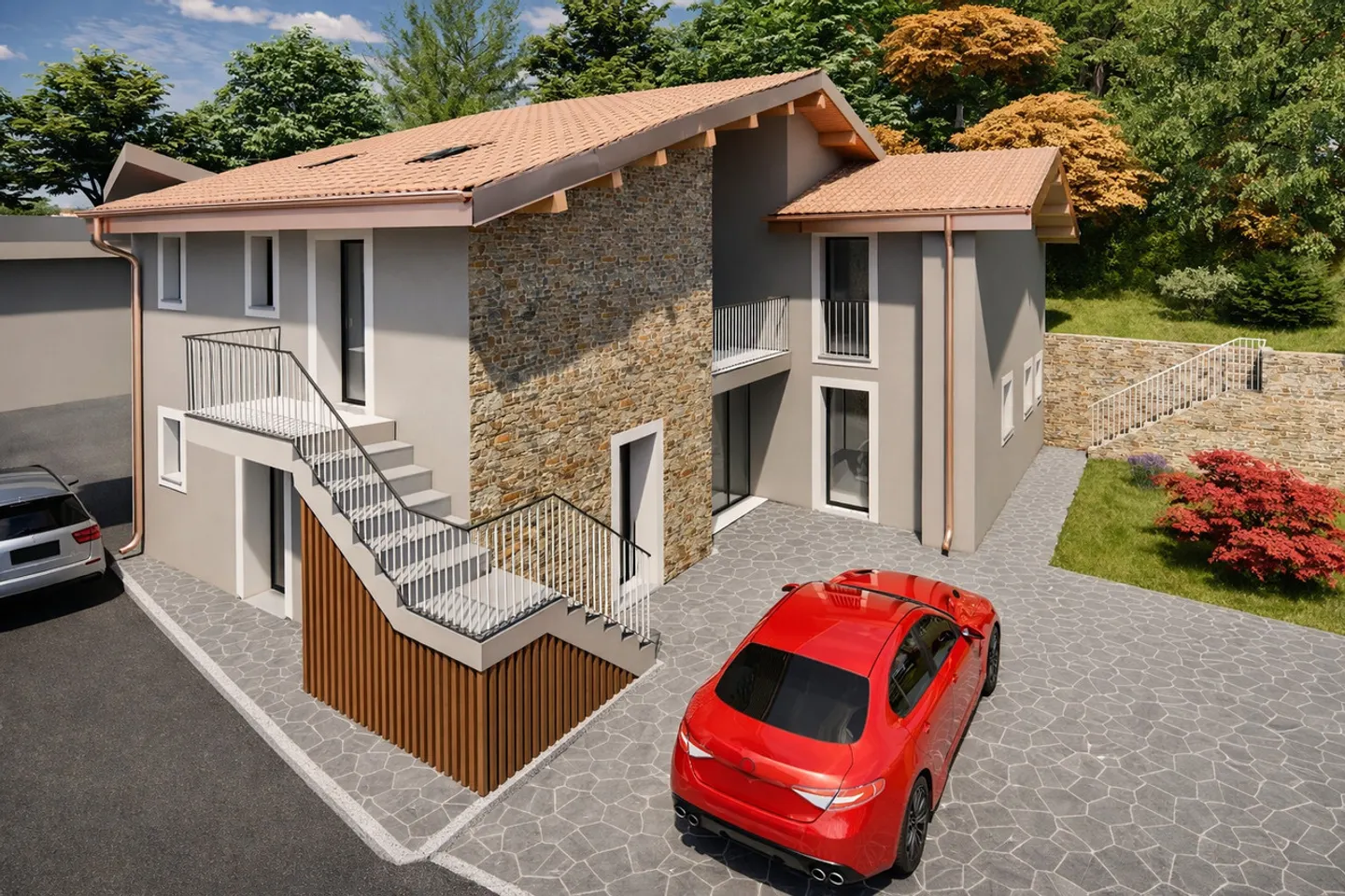 Charmant Studio à Sigirino - Photo 1 sur 3