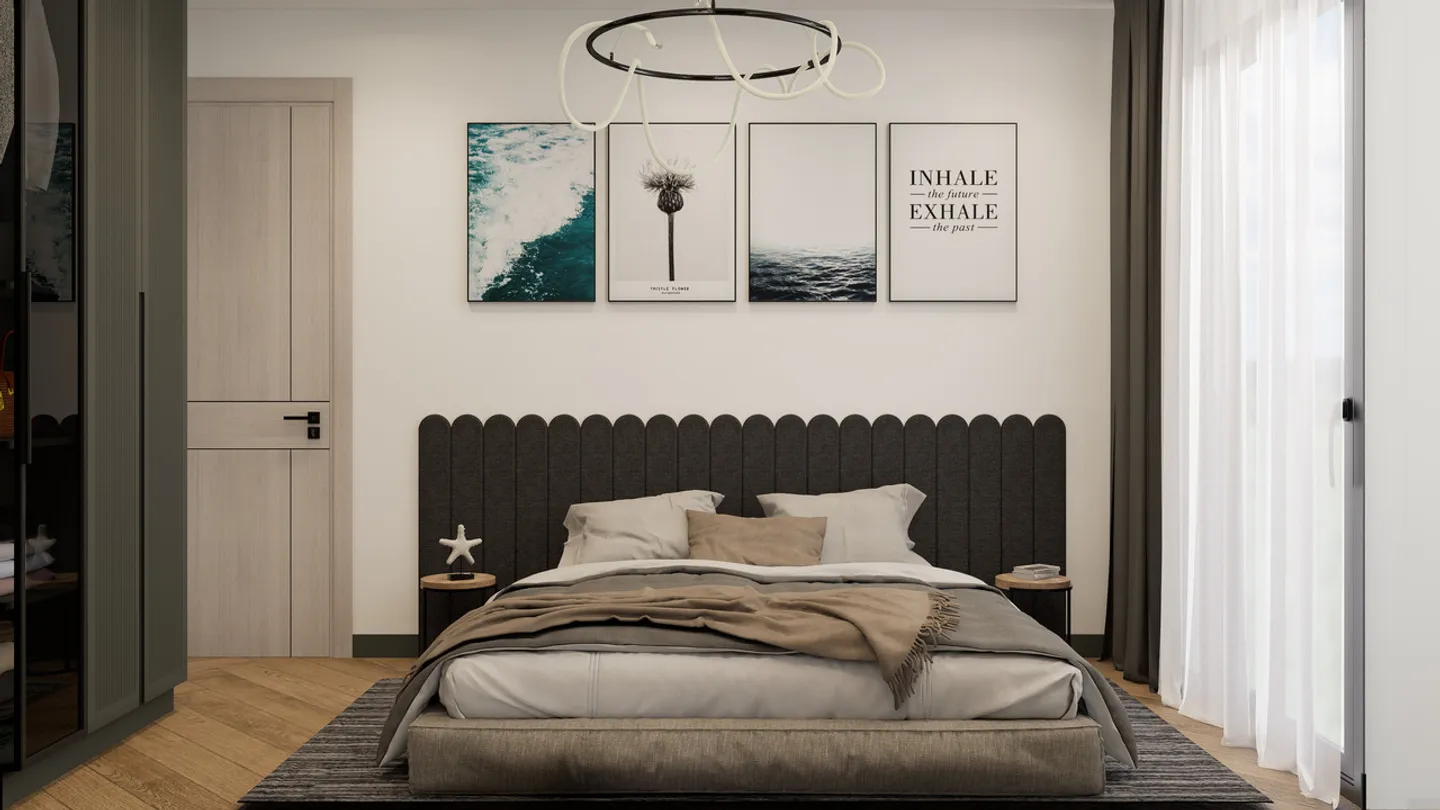 Large 3.5 new crossing apartment, with large living room and covered balcony - Photo 8 of 10