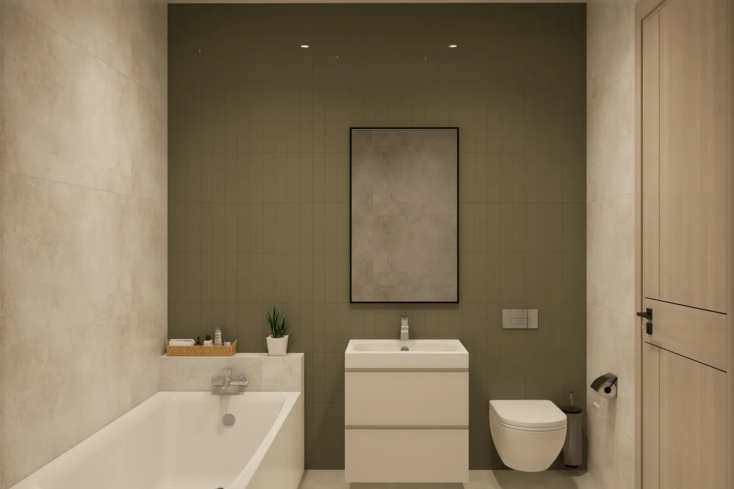 Large 3.5 new crossing apartment, with large living room and covered balcony - Photo 10 of 10