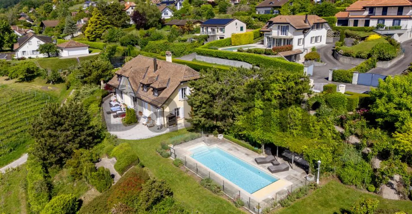 Una proprietà prestigiosa che domina il lago di Ginevra - Foto 10 di 10