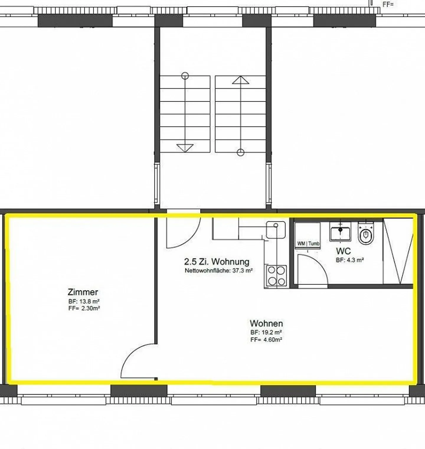 Wohnen in ehemaliger Villa - Foto 7 von 7