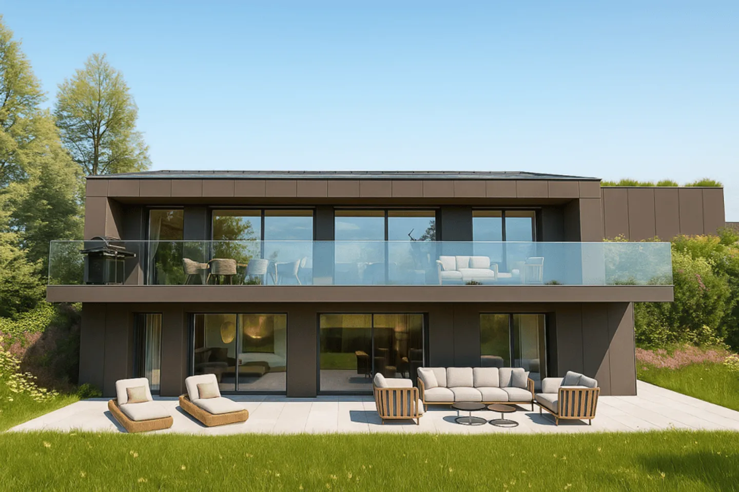 Magnificent 5.5-room villa with Lake Geneva view - Photo 1 of 11