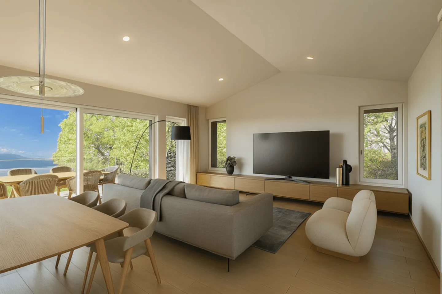 Magnificent 5.5-room villa with Lake Geneva view - Photo 4 of 11