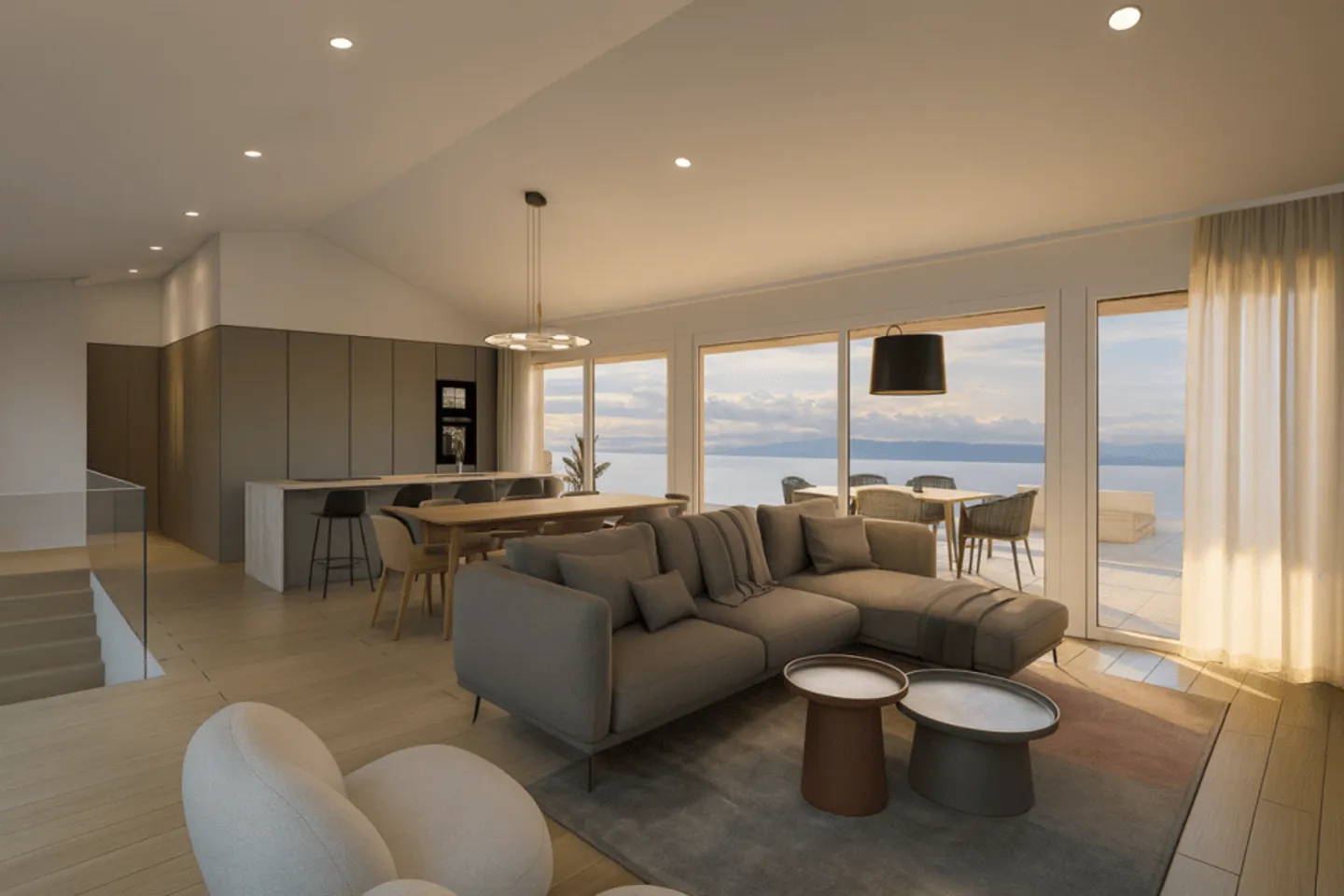 Magnificent 5.5-room villa with Lake Geneva view - Photo 5 of 11