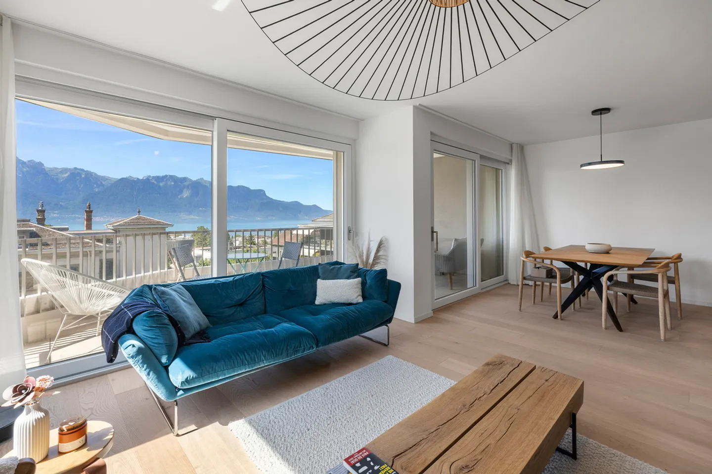 Elegant 3.5-room penthouse with lake view in Vevey - Photo 22 of 34