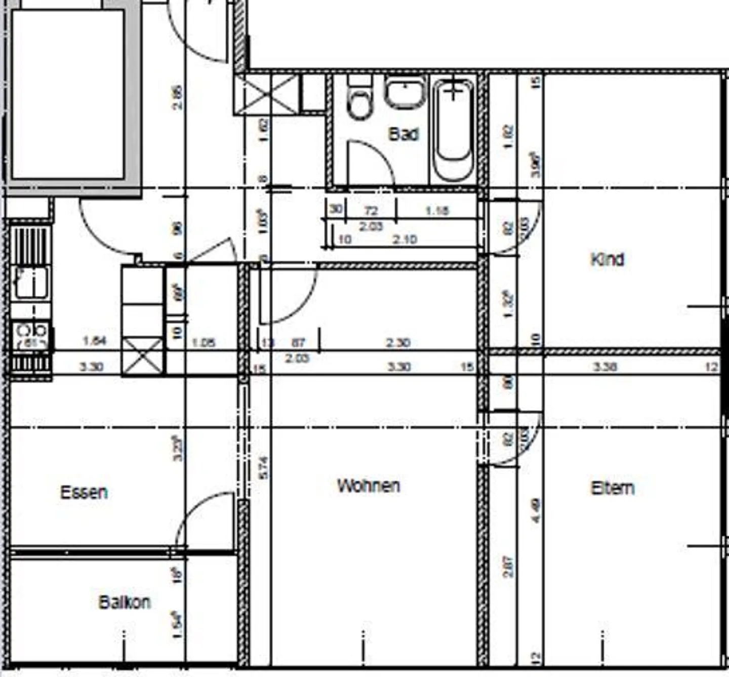 Louer sans dépôt - Vivre au-dessus des toits dans le centre de Wettingen ! - Photo 11 sur 11