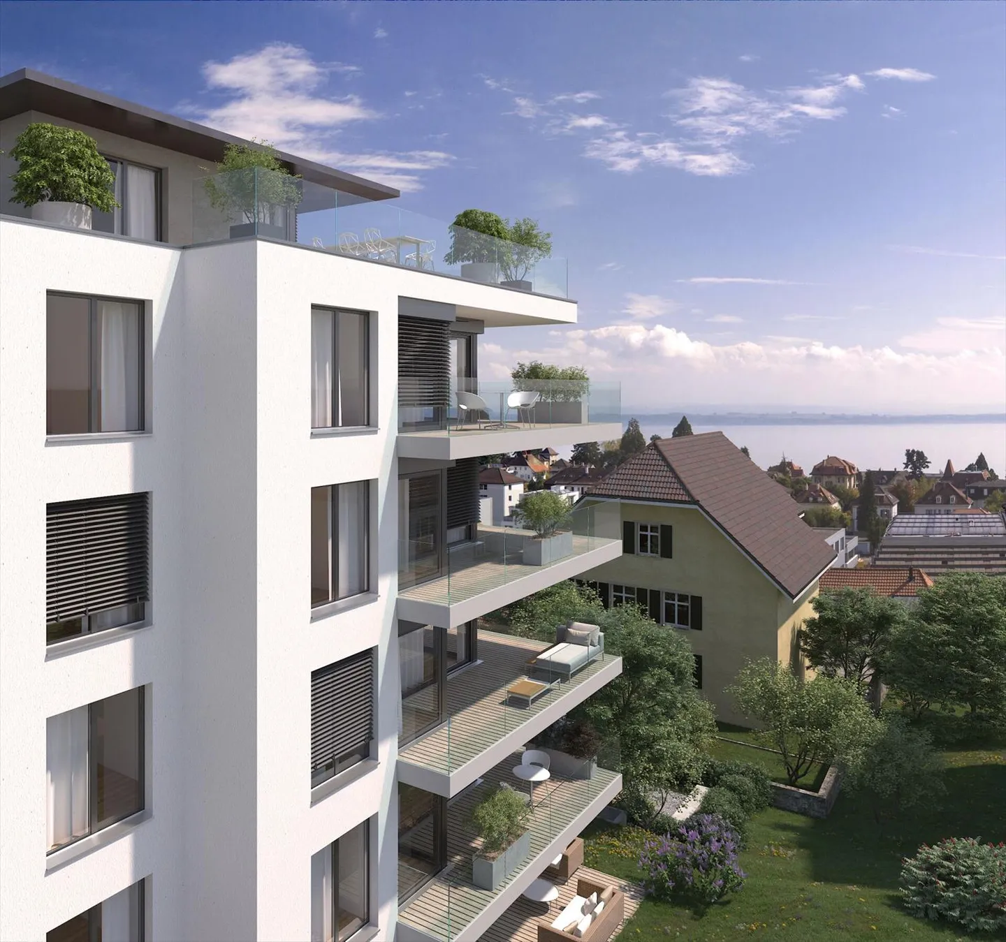 Dernier appartement de 5,5 pièces avec dégagement sur le lac - Photo 2 sur 7