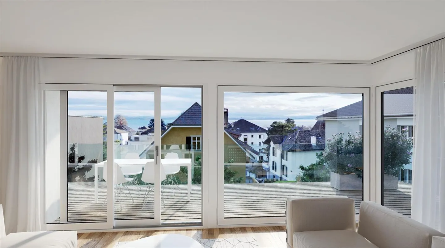 Dernier appartement de 5,5 pièces avec dégagement sur le lac - Photo 3 sur 7