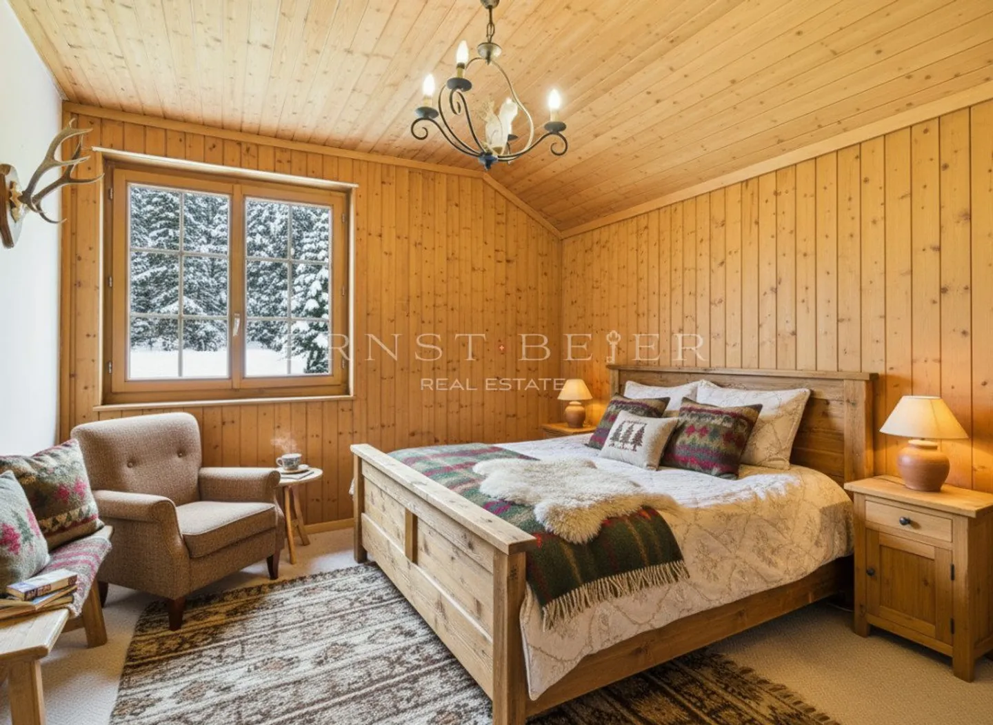 Reihenhaus-Chalet mit 4,5 Zimmern in einer märchenhaften Umgebung - Foto 5 von 13