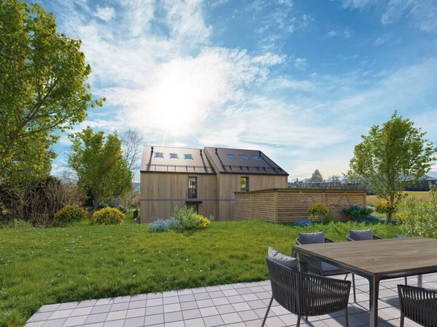 Maisons individuelles durables avec photovoltaïque et pompe à chaleur - Photo 7 sur 9