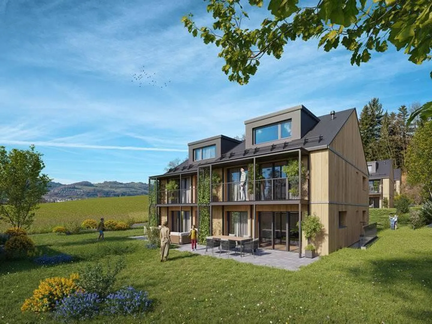 Maisons individuelles durables avec photovoltaïque et pompe à chaleur - Photo 8 sur 9