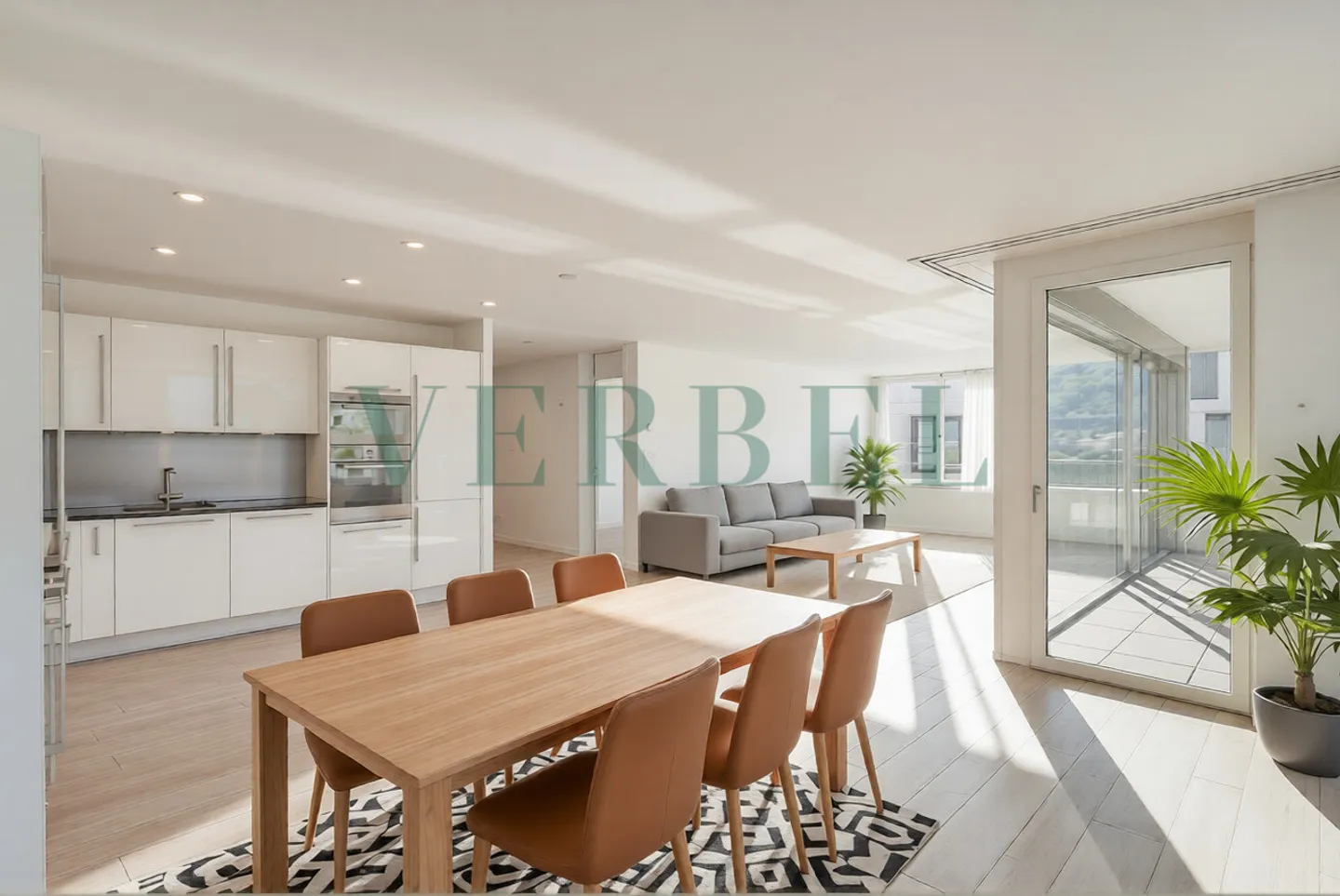 Wunderschöne 4,5-Zimmer-Wohnung mit Blick auf den Genfersee! - Foto 2 von 9