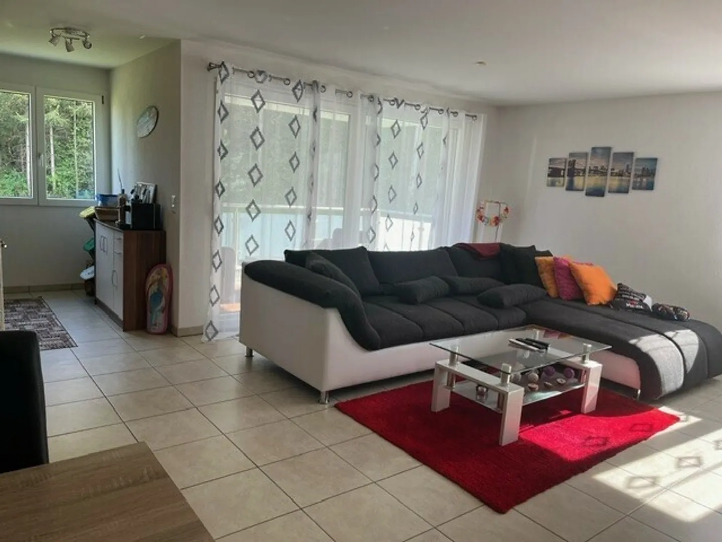 Voll ausgestattete 2,5-Zimmer-Wohnung in Farvagny - Foto 6 von 9