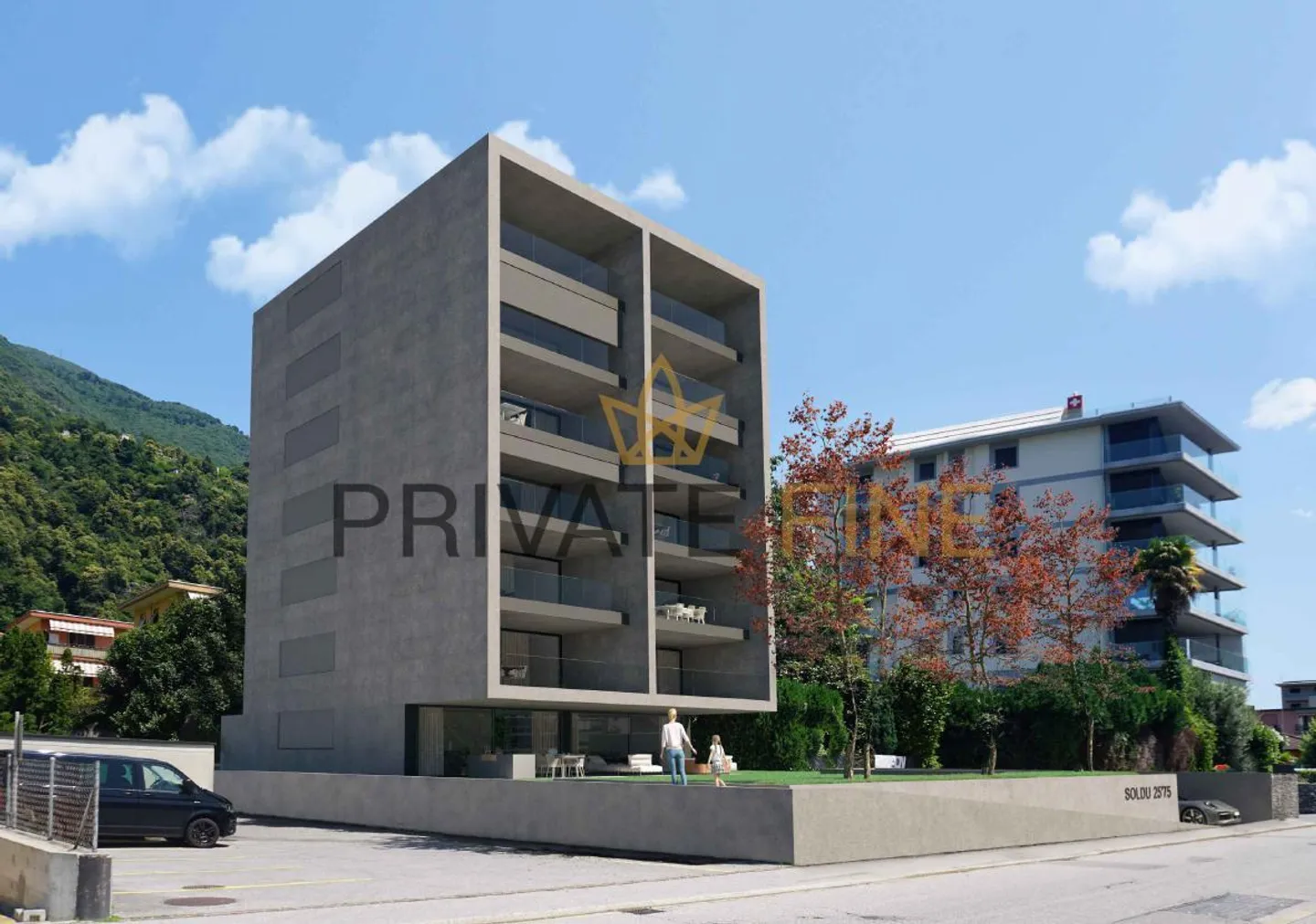 Residenza SOLDU 25'75 - Appartamento al piano terra 4.5 locali con giardino (54) - Foto 1 di 8