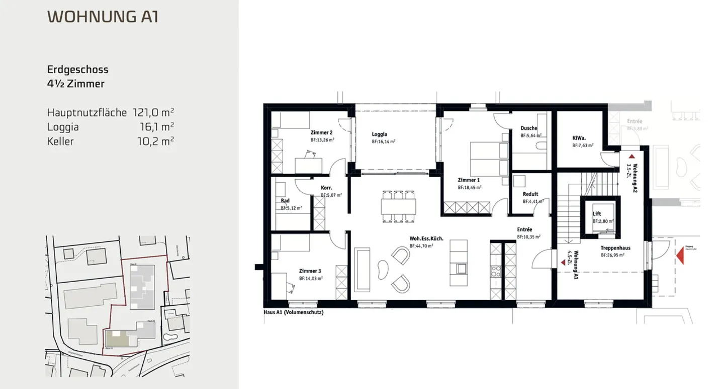 Modern Apartment with Loggia - Photo 2 of 6