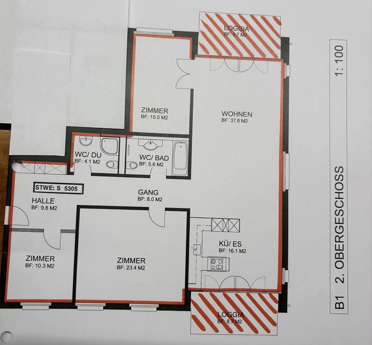 Geräumige 4.5 Zimmer Wohnung - Foto 14 von 14