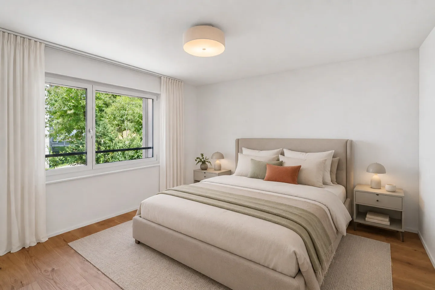 Moderne 4.5-Zimmerwohnung mit Balkonen - Foto 3 von 8