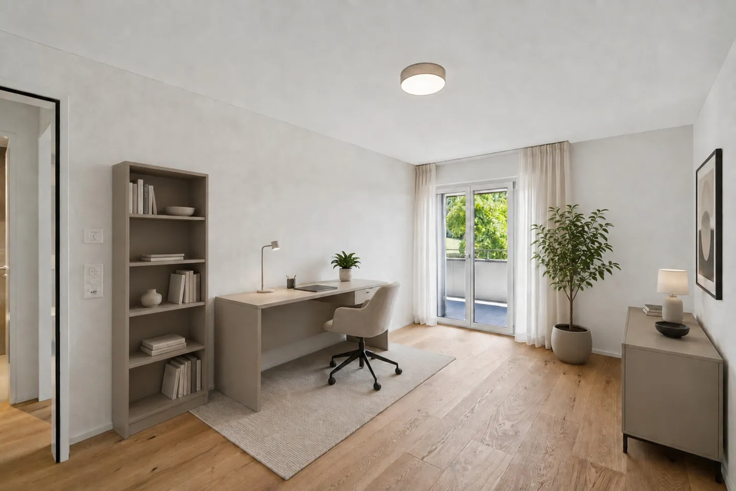 Moderne 4.5-Zimmerwohnung mit Balkonen - Foto 5 von 8