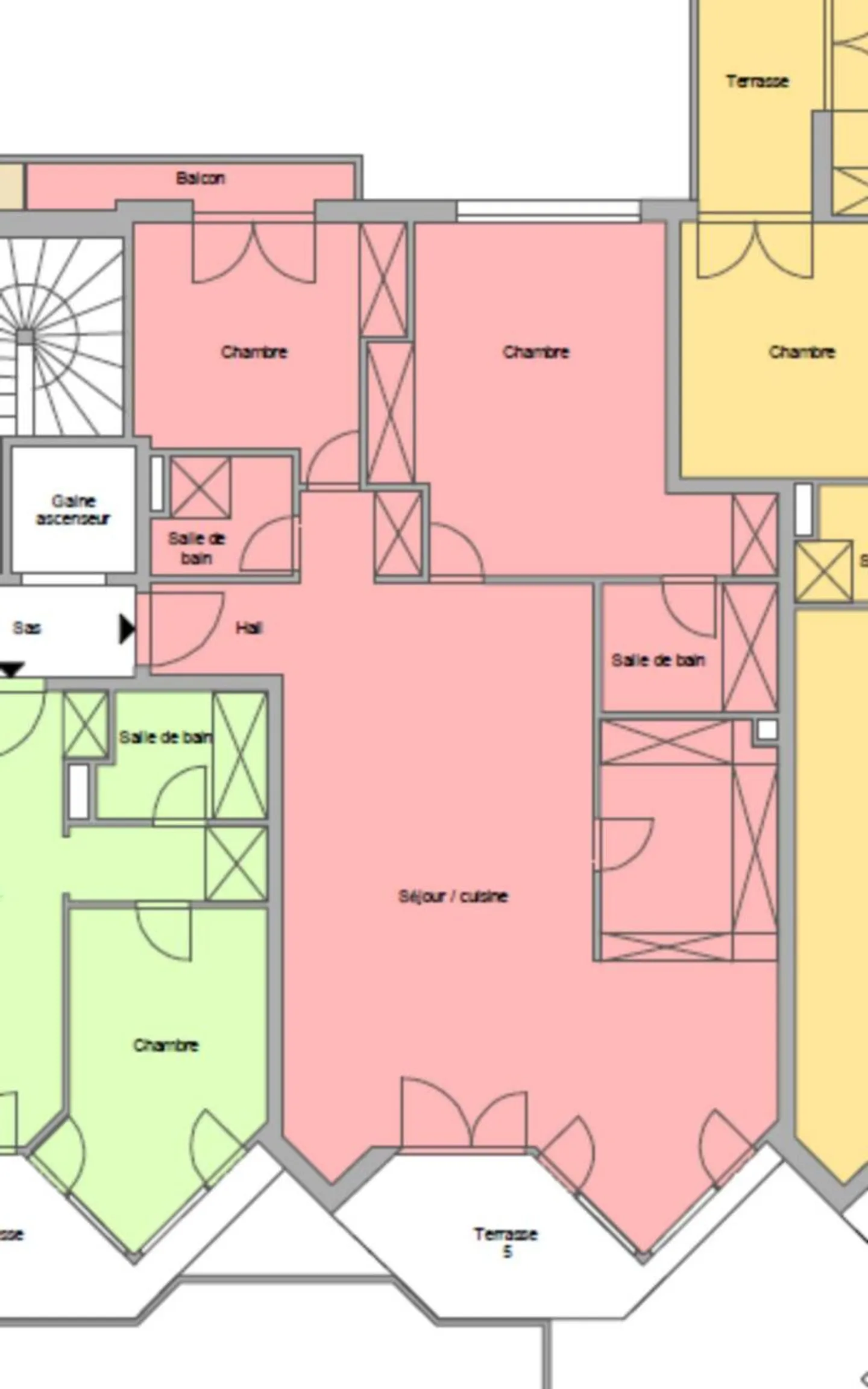 3.5-room apartment with south-facing terrace in sought-after neighborhood - Photo 9 of 9