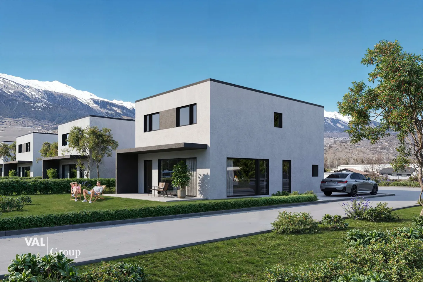 Contemporary villa of 4.5 rooms - An art of living between nature and modernity - Photo 1 of 5