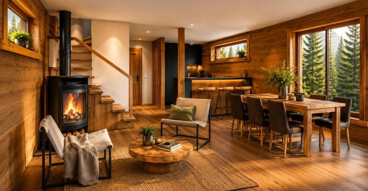 Superb Chalet on Plan in a Green Setting - Photo 1 of 5