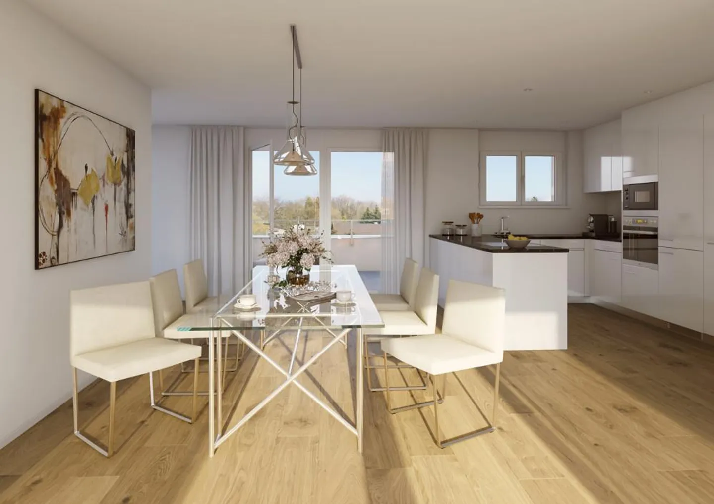 Appartement en Attique Moderne avec Terrasse Confortable - Photo 2 sur 4