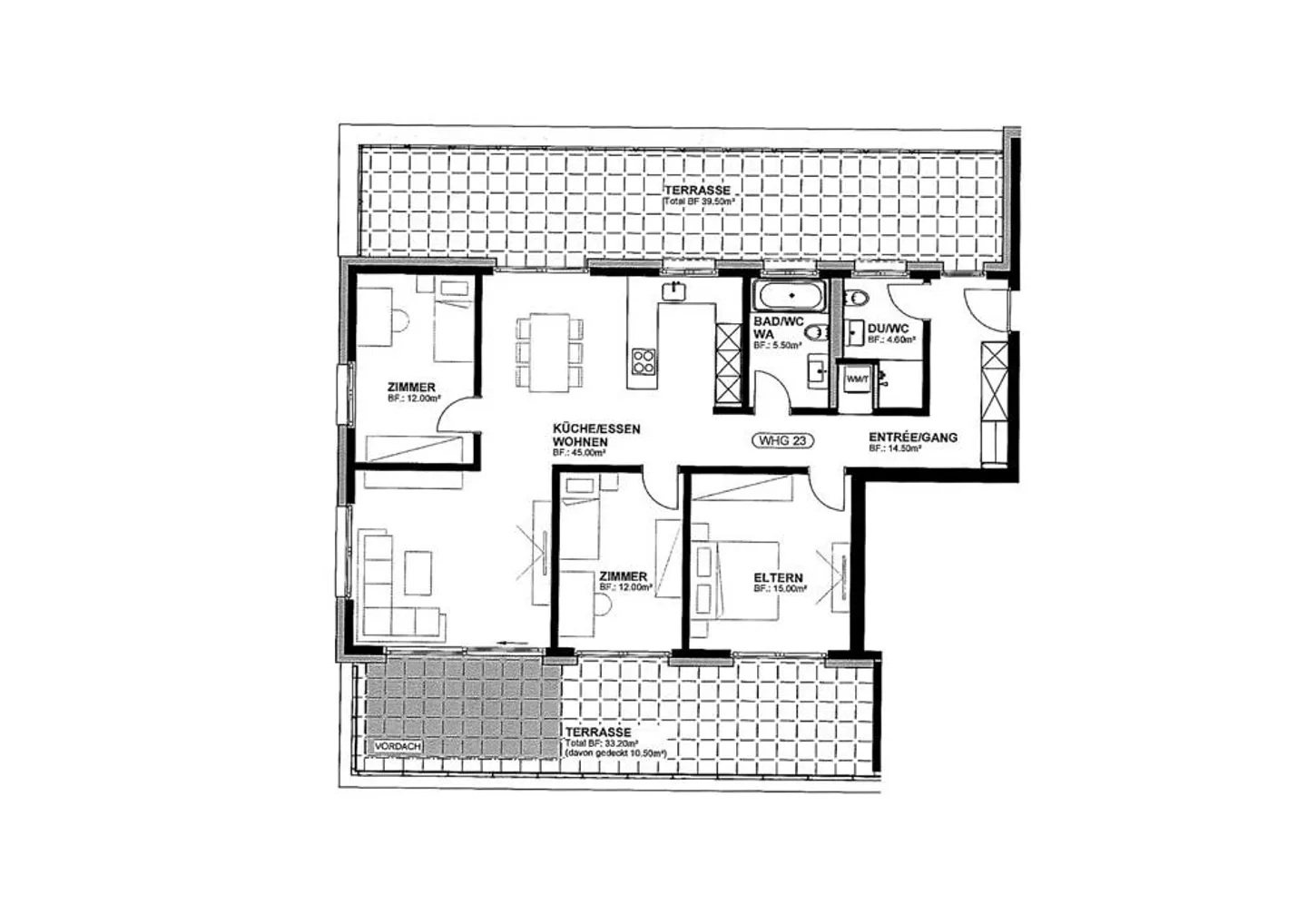 Appartement en Attique Moderne avec Terrasse Confortable - Photo 3 sur 4