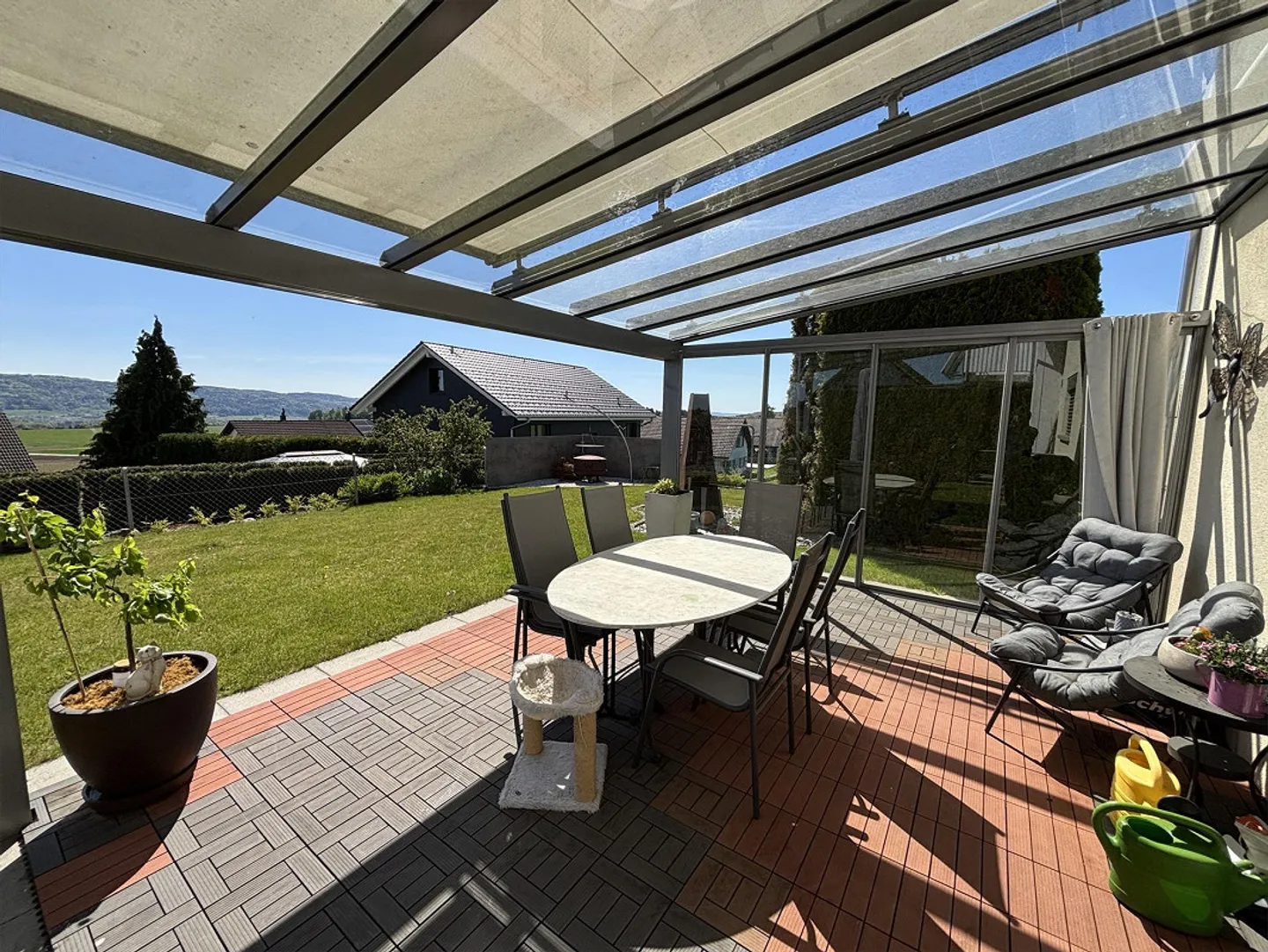 Maison semi-détachée de 5 ½ pièces dans un emplacement ensoleillé et calme - Photo 21 sur 25