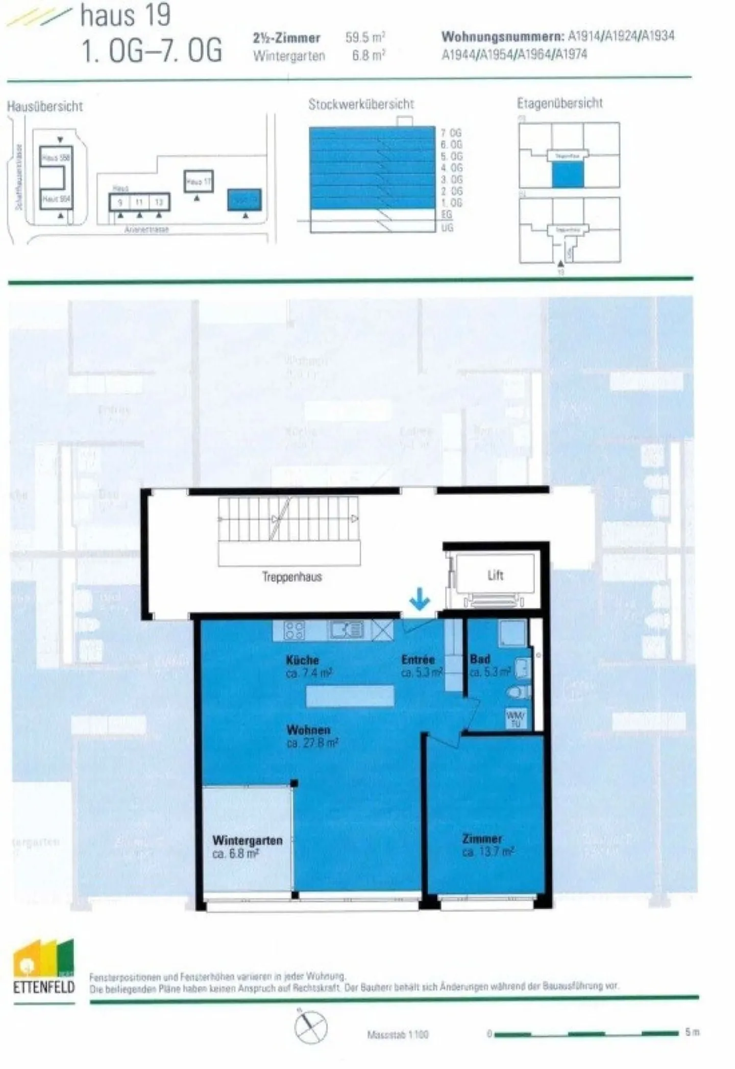 Appartamento moderno 2.5 locali - Zurigo Seebach - Foto 6 di 7