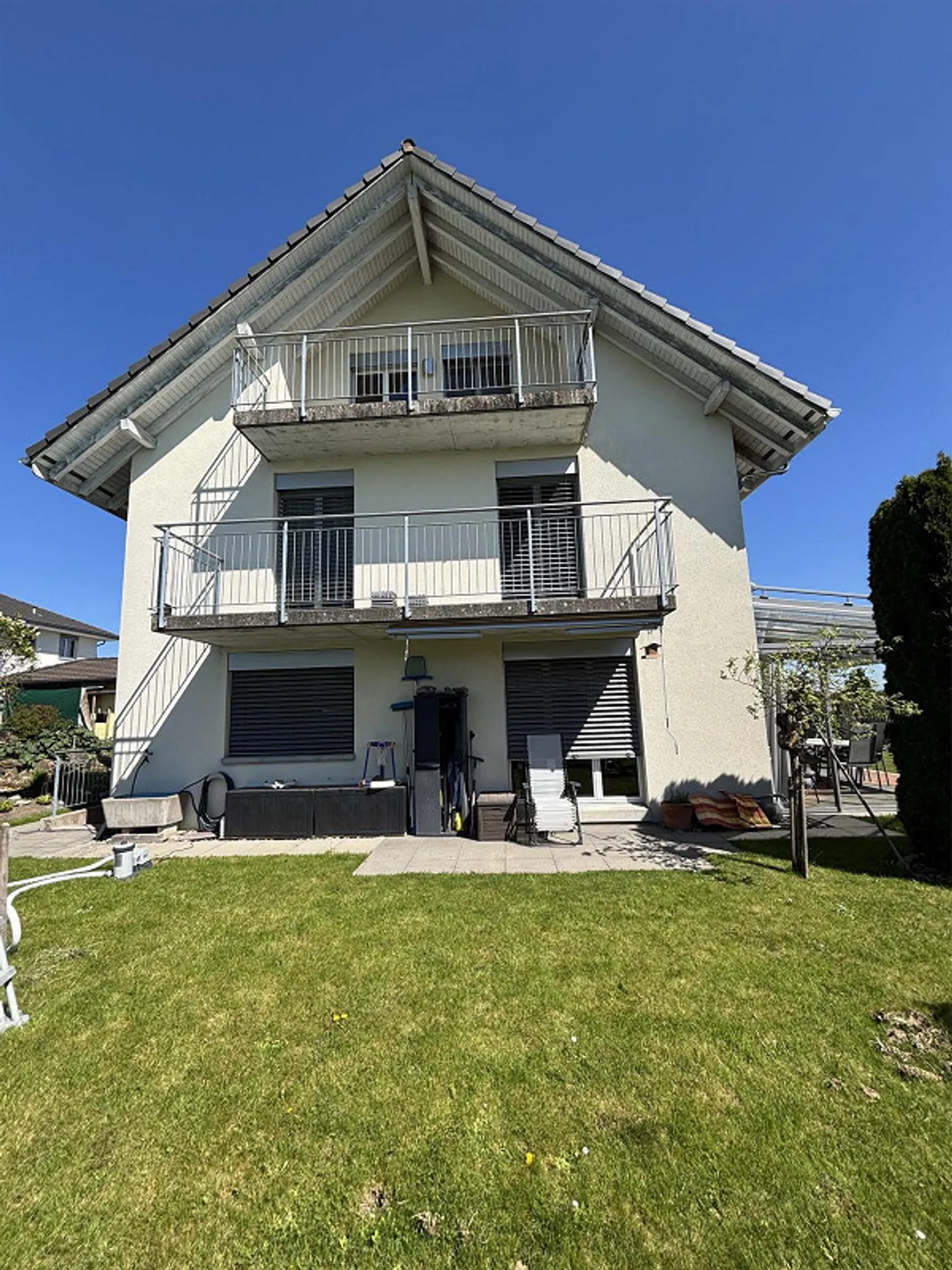 Maison semi-détachée de 5 ½ pièces dans un emplacement ensoleillé et calme - Photo 24 sur 25