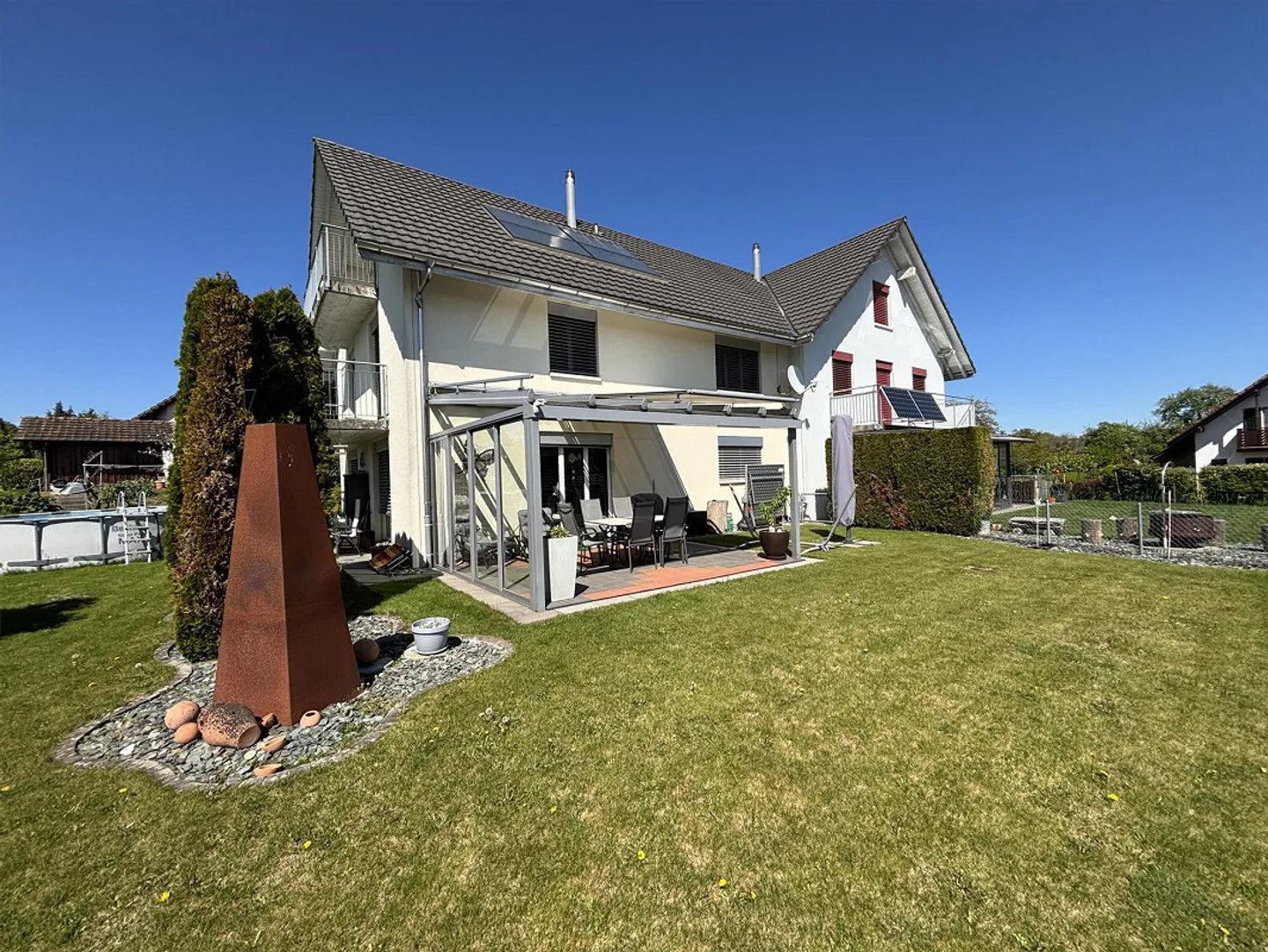 Maison semi-détachée de 5 ½ pièces dans un emplacement ensoleillé et calme - Photo 25 sur 25
