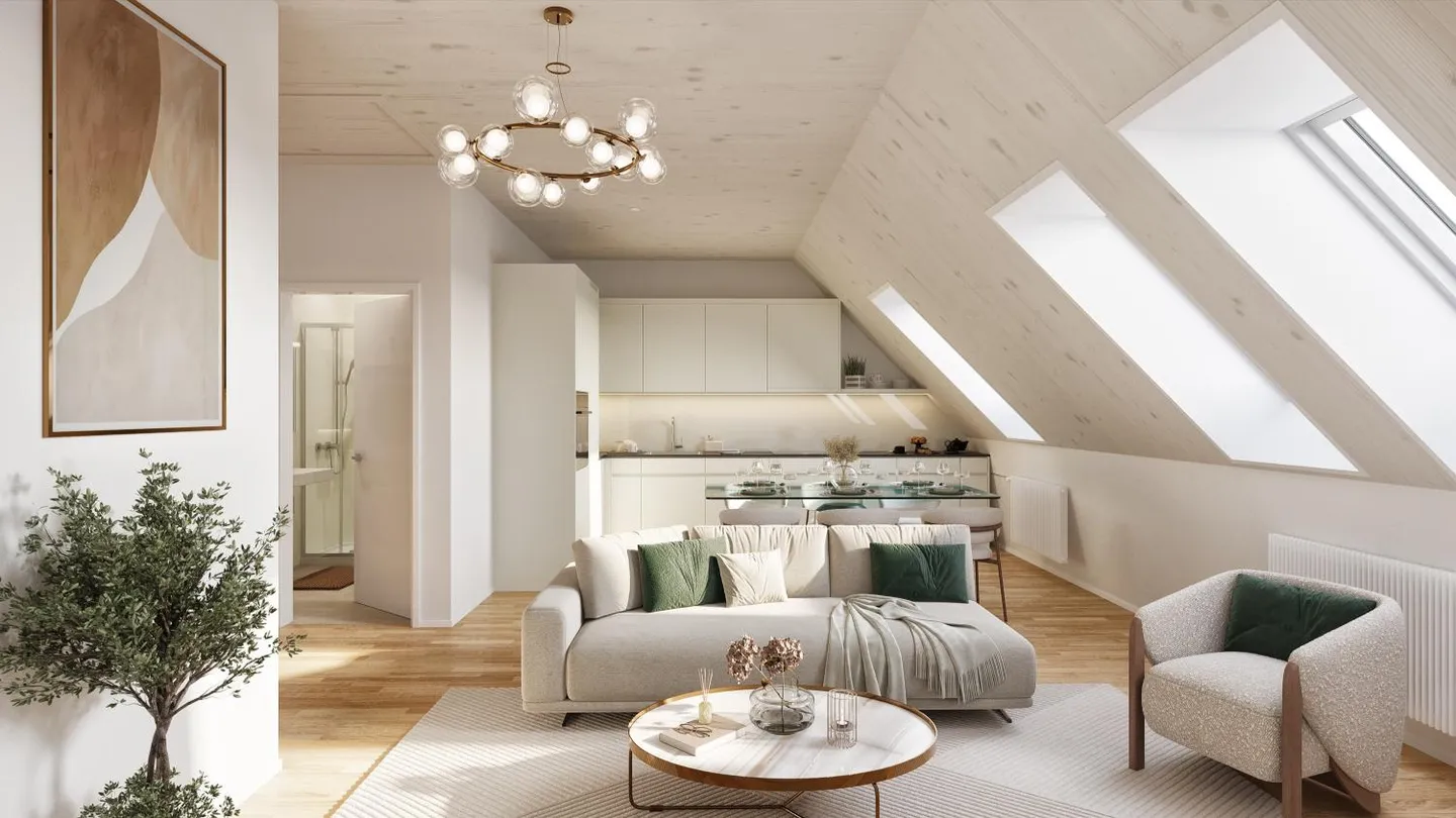 Penthouse Charmant à Oerlikon - Photo 2 sur 4