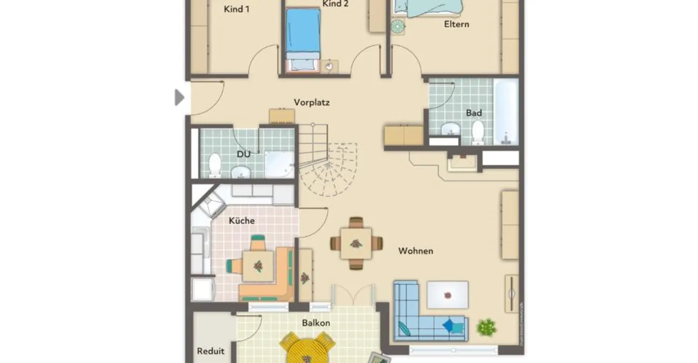 "Maisonette-Dachwohnung - Neuenegg" - Photo 12 sur 12