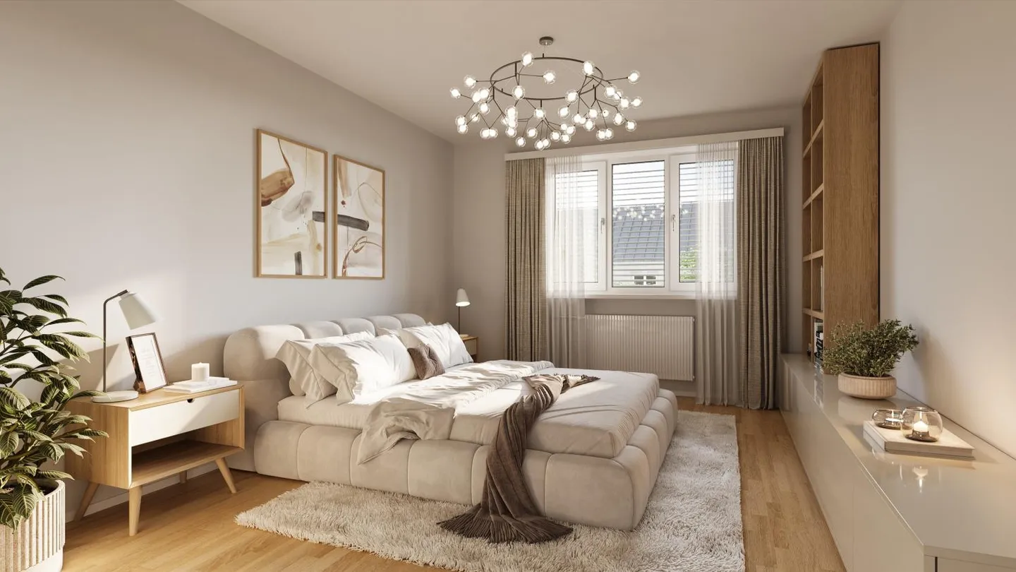 Charmante Dachmaisonette in Oerlikon - Foto 3 von 4