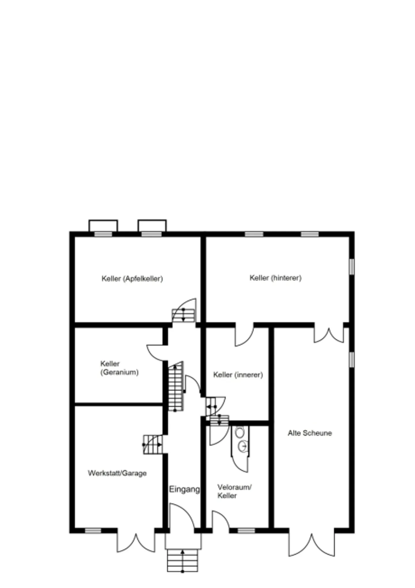 Casa storica con riserva di terreno sul Reno - Foto 10 di 13