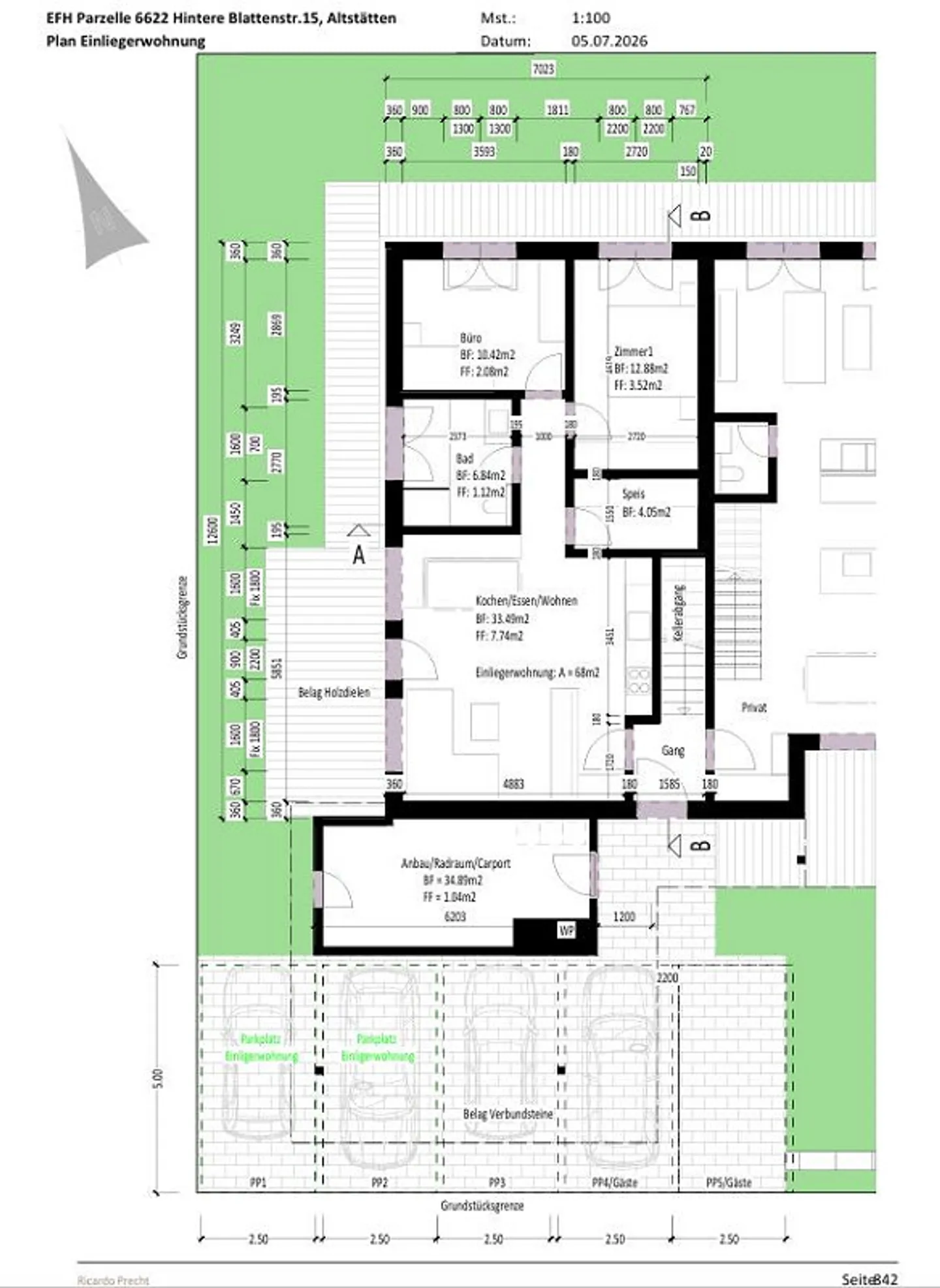 Appartamento nuovo esclusivo di 3,5 locali in stile chalet - Foto 12 di 12