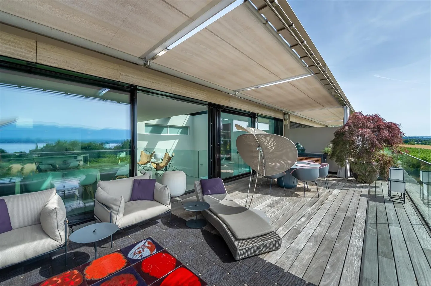 CORSIER - Lussuoso duplex attico con vista lago - Foto 8 di 12
