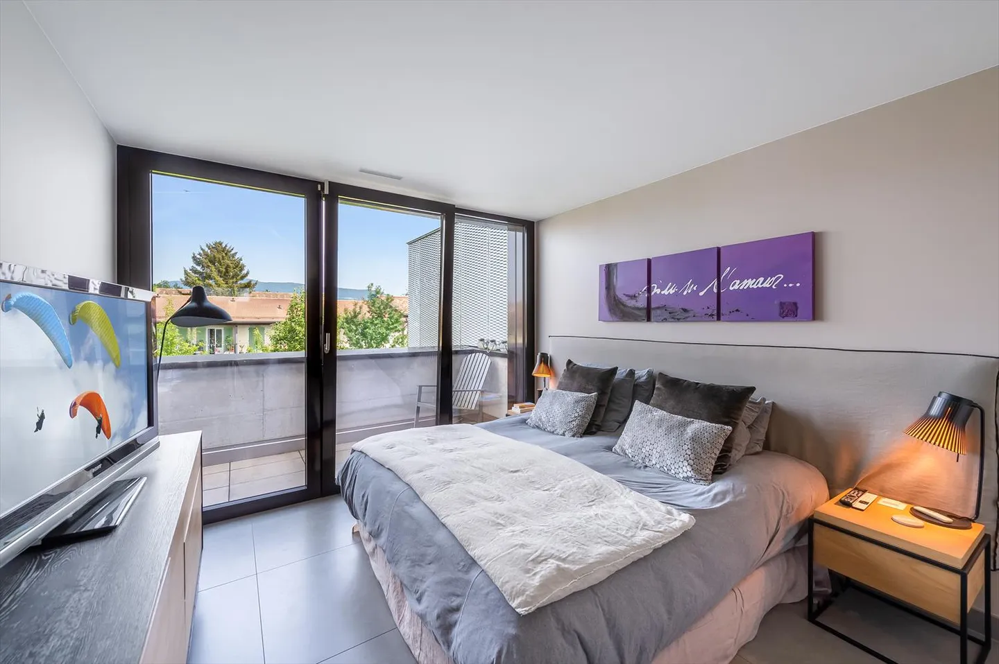 CORSIER - Lussuoso duplex attico con vista lago - Foto 11 di 12