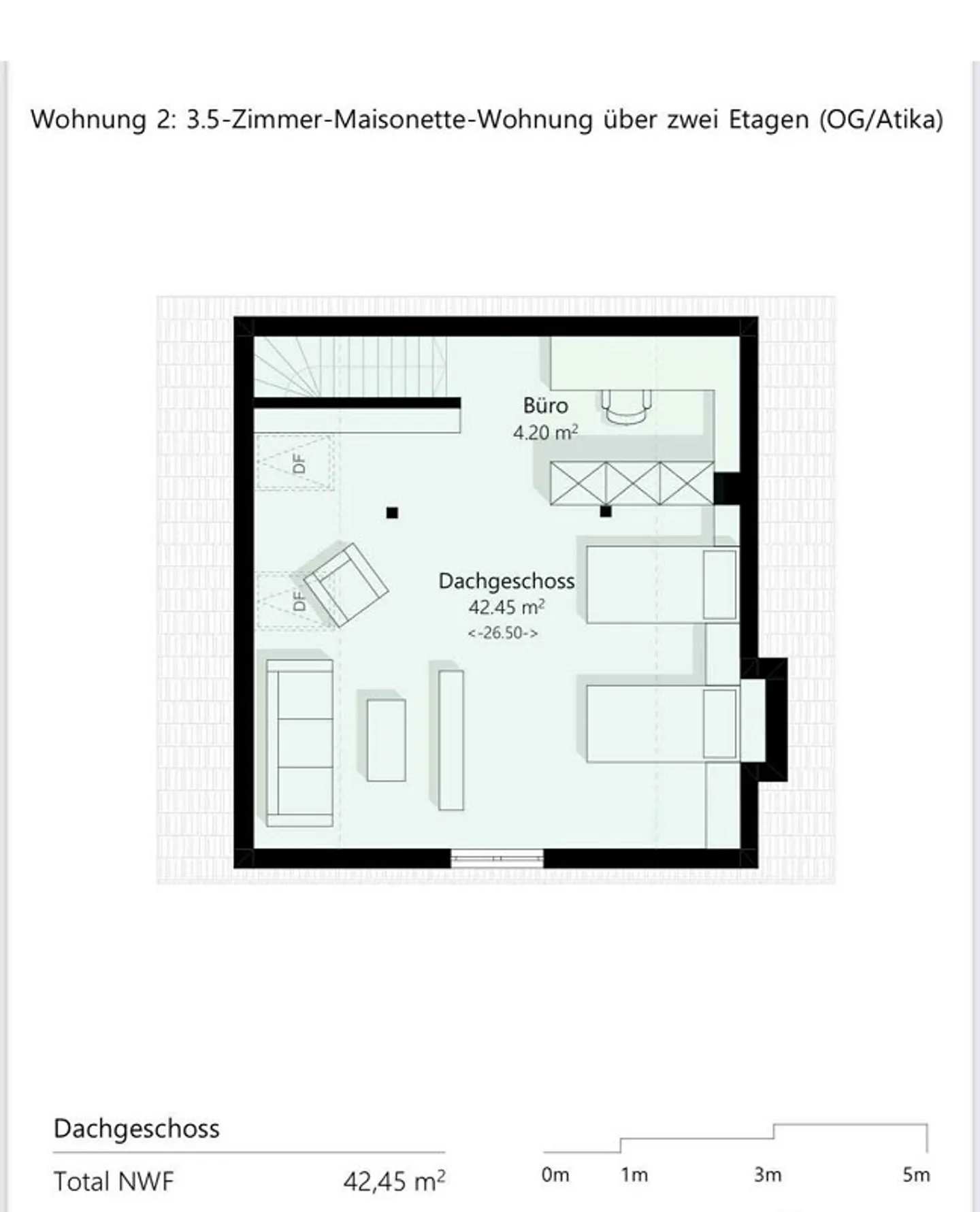 3½-Room Apartment on Two Floors in Füllinsdorf - Photo 5 of 5