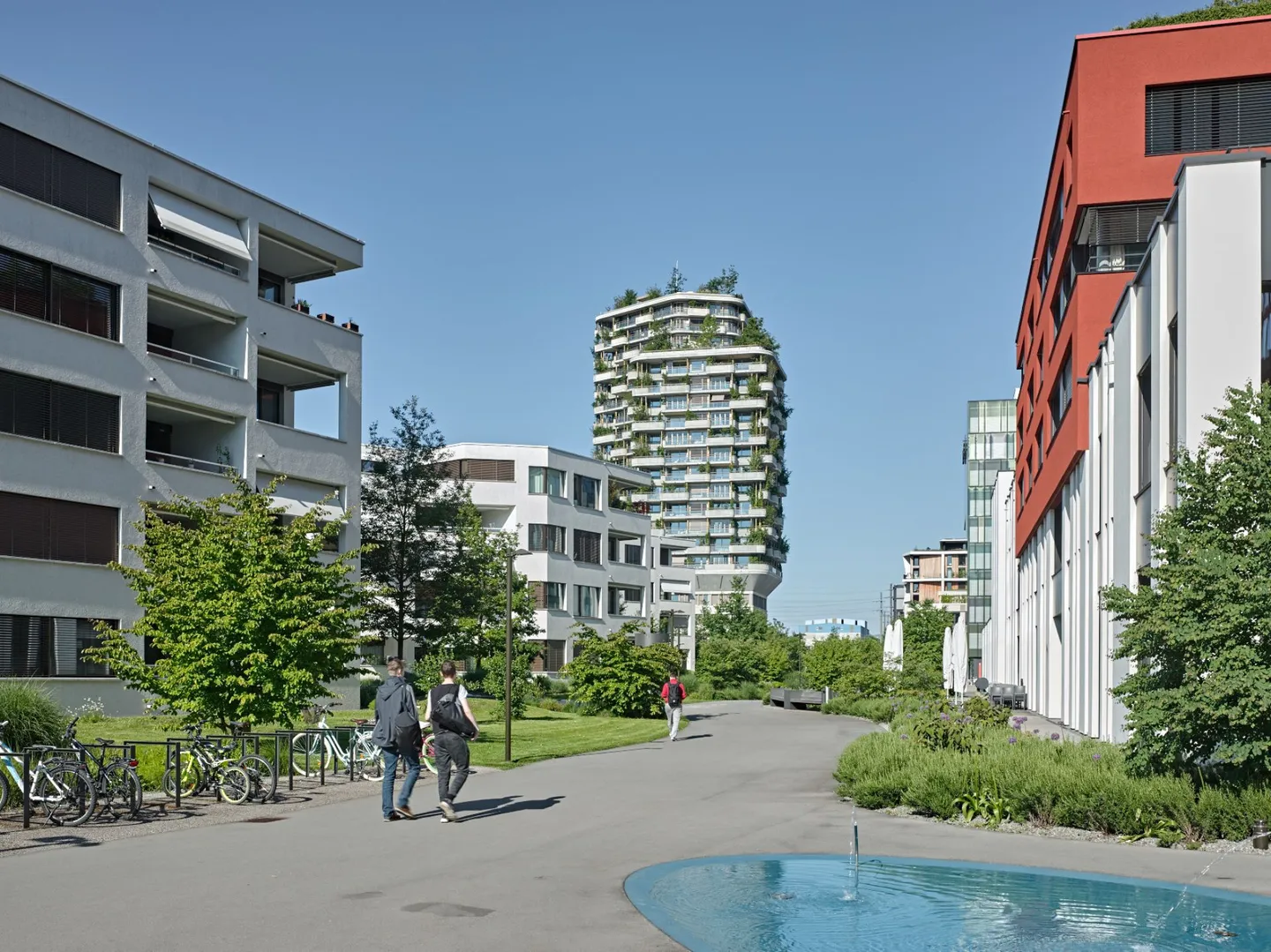 Giardino Alto Aglaya, Area Suurstoffi a Rotkreuz: Un Luogo di Lavoro che Ispira - Foto 1 di 8