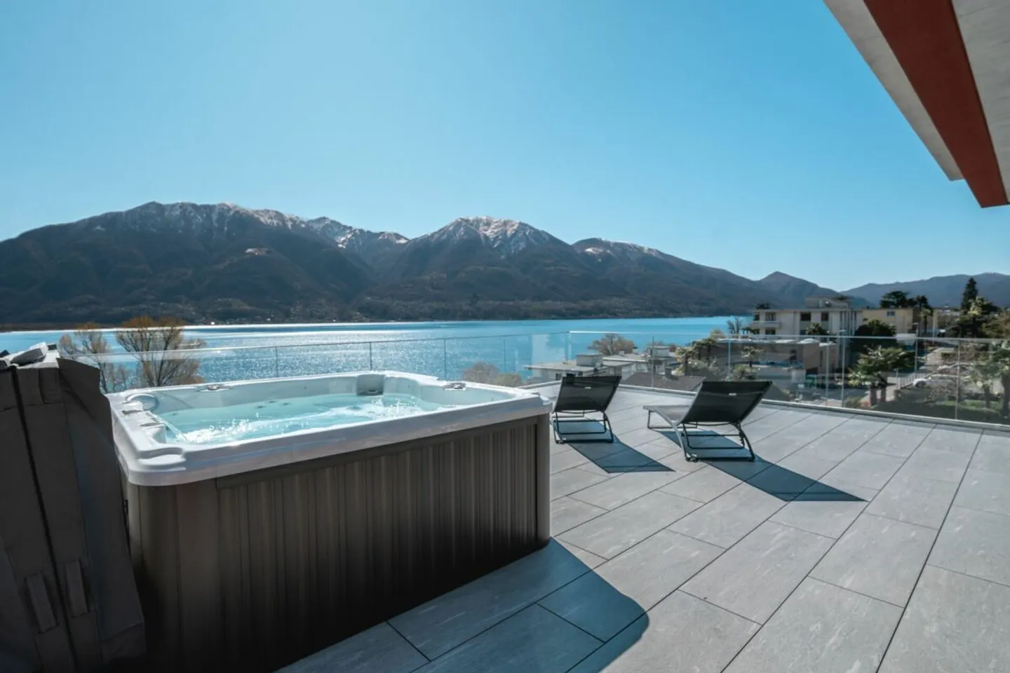 IN VENDITA A MINUSIO - moderna villa bifamiliare con vista lago - Foto 6 di 34