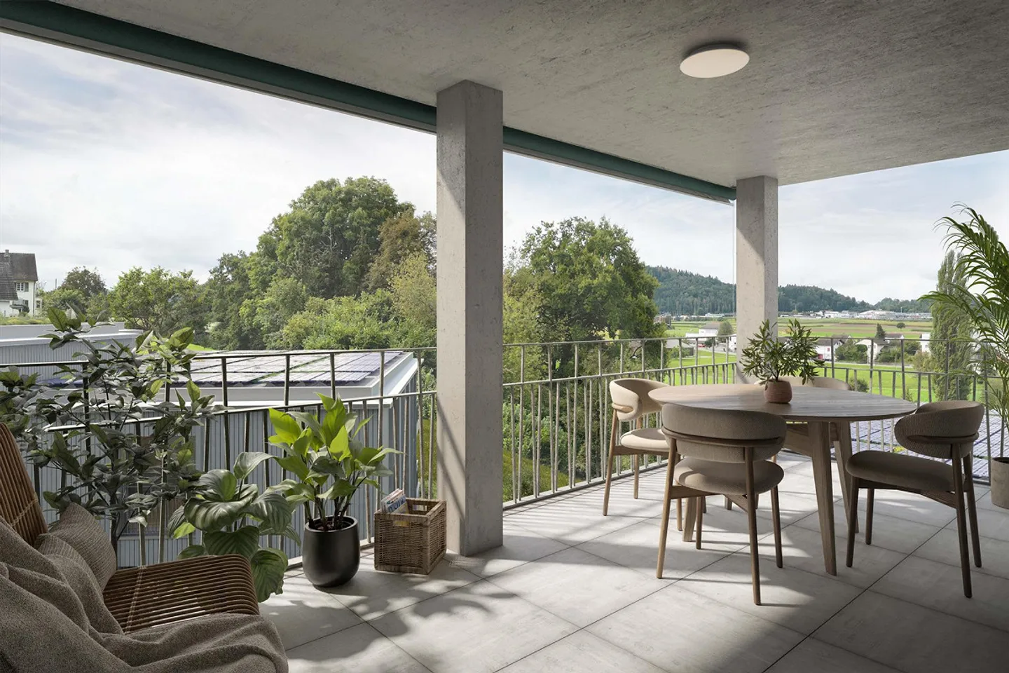 Familienfreundliche Wohnung in Othmarsingen - Foto 4 von 7