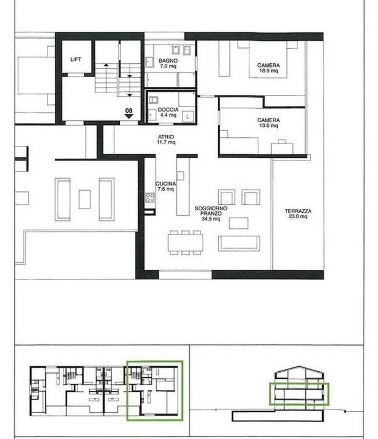 Ascona - moderno appartamento di 3,5 locali - SOLO come seconda residenza (29-999) - Foto 13 di 14